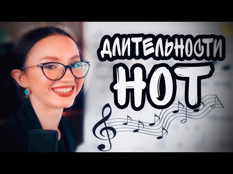 Видео: Длительности нот. Метр. Размер. Написание мелодии.