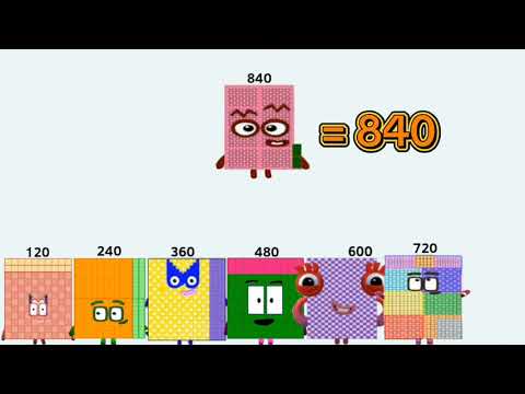 Видео: NUMBERBLOCKS 12 УМНОЖАЕТ И СЛОЖИВАЕТ РАЗЛИЧНЫЕ ЧИСЛА В 4 ЭТАПА