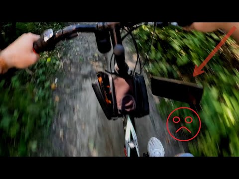 Видео: На велике от парка Победы через лес к бабушке. Потерял по дороге телефон!!!