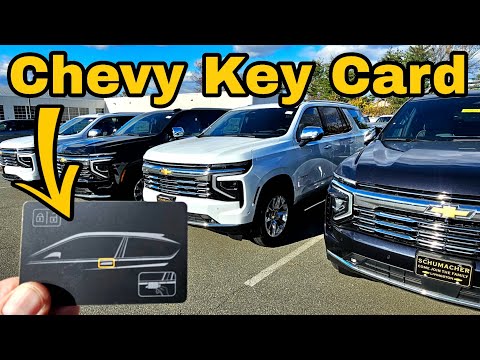Видео: Карта-ключ Chevrolet для Traverse 2026, Tahoe 2026 и Suburban 2026 года