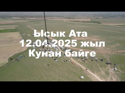 Видео: Ысык-Ата району. 12.04.2025 жыл Кунан байге