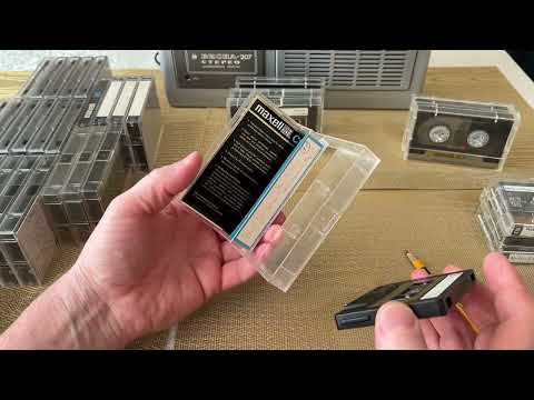 Видео: Maxell high bias касети з посилки