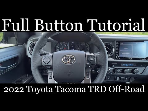 Видео: Toyota Tacoma TRD Off-Road 2022 года (Полное руководство по кнопкам)