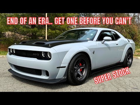 Видео: Dodge Challenger Super Stock 2021 года — насколько это вообще законно?
