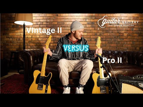 Видео: Fender Telecaster — American Pro II против American Vintage II