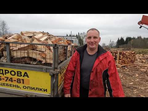 Видео: Отвёз дрова, все довольны)))
