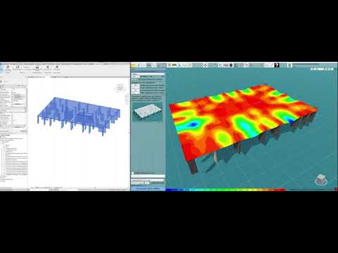 Видео: Prometey 3.1 - Определение НДС плиты перекрытия с помощью нейросети FEMnet
