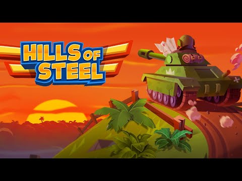 Видео: играю на разных танках в Hills of steel