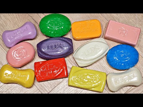 Видео: ASMR SOAP. ❤️💜💛Резка сухого мыла. Satisfying video❤️💜💛