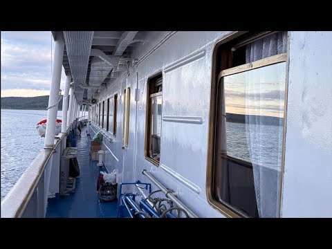 Видео: Теплоход СССР по Енисею. Часть 2