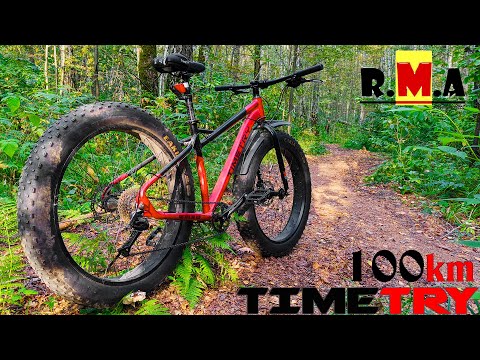 Видео: на пути к апгрейду с TIMETRY ТТ091 RED - через 100км 🚲😳