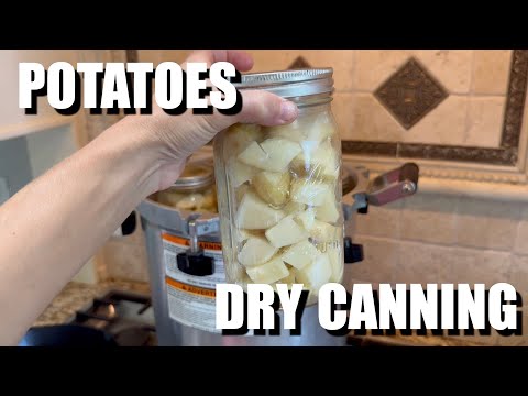 Видео: СУХОЙ КОНСЕРВИРОВАННЫЙ КАРТОФЕЛЬ // Как СВЕЖИЙ картофель из кладовки // Вы никогда не законсервир...