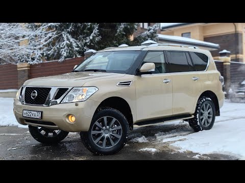 Видео: Обзор Nissan Patrol Y62 2011 года