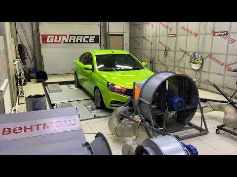 Видео: Замерил сколько сил и момента у Лады Весты 1,6. Результат удивил!!! Замер мощности в Gun Race