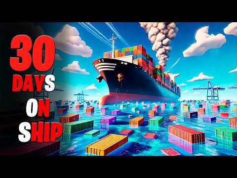Видео: 30 Days on Ship . Прохождения 2 серии. Убегаем от пиратов .#1million