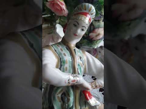 Видео: Обзор фарфоровых скульптур Дулево , ЛФЗ . #фарфор #фарфоровыестатуэтки
