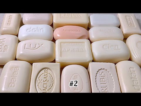 Видео: ASMR soap cutting 🤍 Резка мыла АСМР