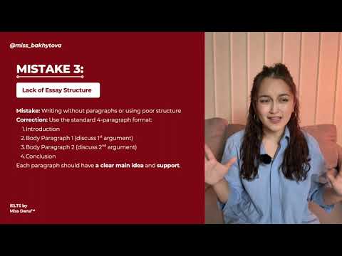 Видео: МЫНА ҚАТЕЛЕРДІ ЖІБЕРСЕҢ IELTS ТАН 7 0+ АЛА АЛМАЙСЫҢ! IELTS WRITING by MISS DANA