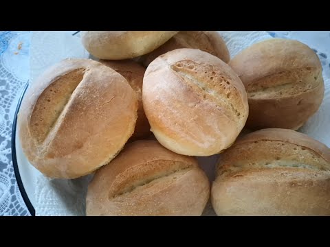 Видео: Булочки к Завтраку.Немецкие Брётхены.Мой Рецепт.Brötchen.bun.Немецкие Бретхен