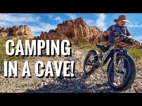 Видео: Отдыхаю в пещере в одиночку, катаюсь на электровелосипеде!