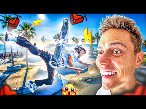 Видео: САМОКАТЕРЫ VS БОЛЬШОЙ СКЕЙТ ПАРК! ОНИ РЕАЛЬНО СУМАШЕДШИЕ!!