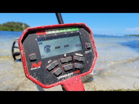 Видео: Металлоискатель на пляже! | Вы бы посмотрели на это? | Металлоискатель Minelab Vanquish