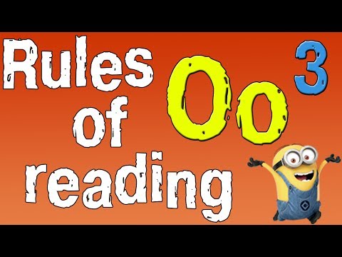 Видео: Английский для начинающих. Правила чтения в английском языке. Буква O. (часть 3)