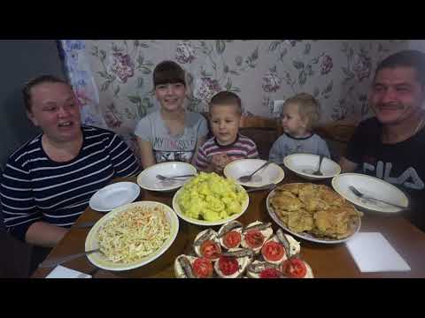 Видео: мукбанг. 1000 подписчиков, даже не верится. мы Вас любим