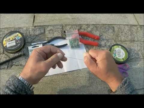 Видео: Ловля на пенопласт . Делаю снасть не отходя от парапета .