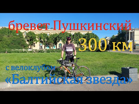 Видео: БРЕВЕТ ПУШКИНСКИЙ 300 км  с "Балтийской звездой" / 22.06.2024
