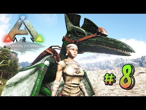 Видео: ARK Survival Evolved на карте Ragnarok - Хитрая Пурловия, нашествие бобров и Птер - (08)