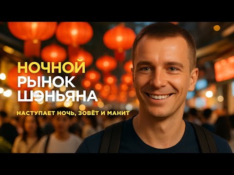 Видео: Ночной рынок Шэньяна: вкус города во время Праздника середины осени.