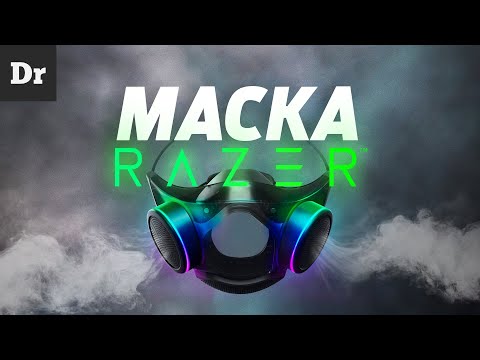 Видео: Razer Zephyr - умная маска КИБЕРПАНК | ОБЗОР