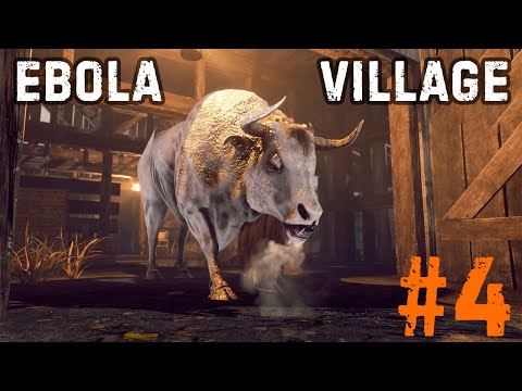 Видео: ЗОМБО-БЫК ► EBOLA VILLAGE #4