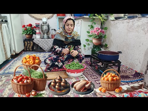 Видео: Деревенский пир: потрясающая кухня, зелёная фасоль, рис и традиции!