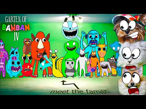 Видео: КРЕЙЗИ МОНСТРЫ против НОРМАЛЬНЫХ в ДЕТСКОМ САДУ БАНБАН! МОДЫ Garten of Banban,Amanda Лера и  Макс