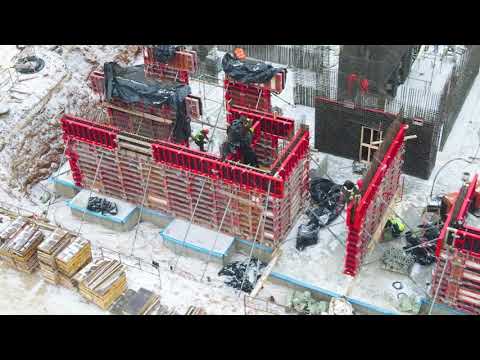 Видео: Крупнощитовая опалубка