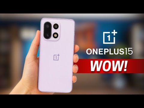Видео: OnePlus 15 — ПЕРВЫЙ ВЗГЛЯД!