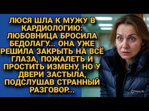 Видео: Пришла к мужу в больницу — простить измену, но под дверью неожиданно услышала...