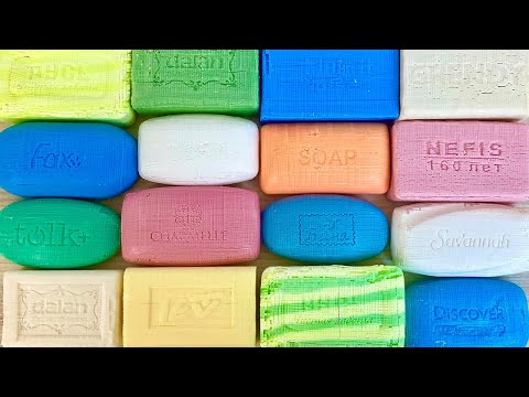 Видео: ⭐ASMR ⭐ Cutting soap Cubes. Резка мыла кубиками. Satisfying soap video.