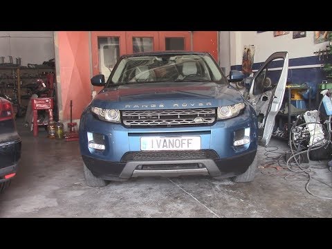 Видео: Range Rover 2014 Ступичный подшипник, а может быть и нет