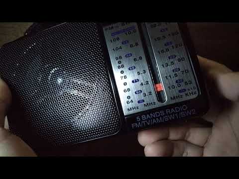 Видео: Радиоприемник  GOLON. RX607AC.