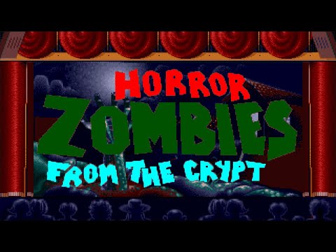 Видео: Играем в Horror Zombies from the Crypt (MS-DOS, 1990)