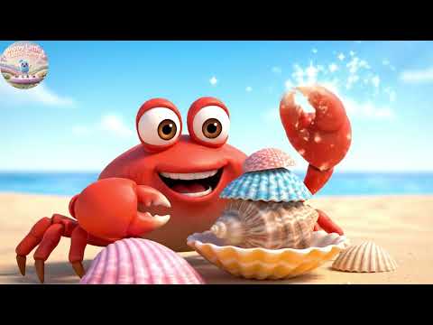 Видео: Краб, который собирал краски | Детская песенка на русском | Nursery Rhyme | Baby Songs | Kids Music