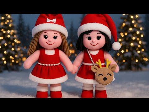 Видео: 💥Они такие милые/❤️Создаем 2 разные рождественские куклы из носков/📣Легко и практично