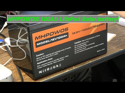 Видео: Аккумулятор MHPOWOS LIFeP04 экономит мою солнечную энергию