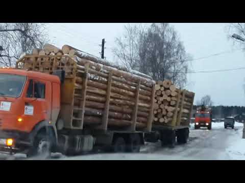 Видео: Дорога жизни улица Красная город Луза