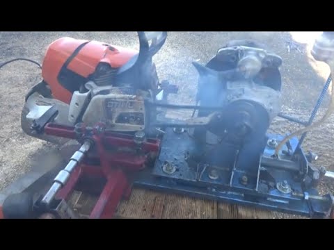 Видео: Stihl MS 661 Обмануть зажигание не вышло