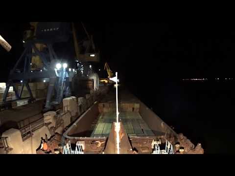 Видео: Перешвартовка глазами судоводителя