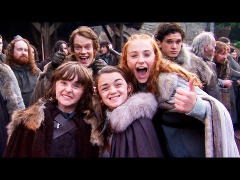 Видео: Актёры «Игры Престолов» вспоминают о лучших моментах съёмок сериала (Озвучка)